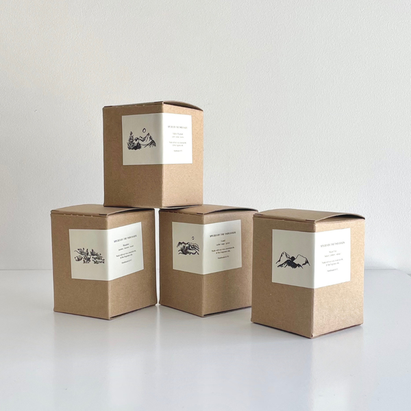 'Land' Soy Candle: Cedar, Sage, and Grass