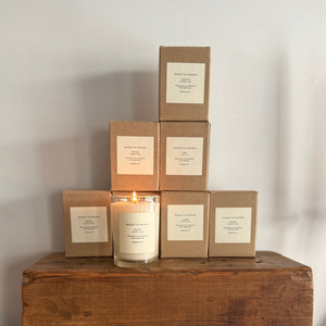 Handcrafted Scented Soy Candle: Oakmoss, Mushrooms, Rain