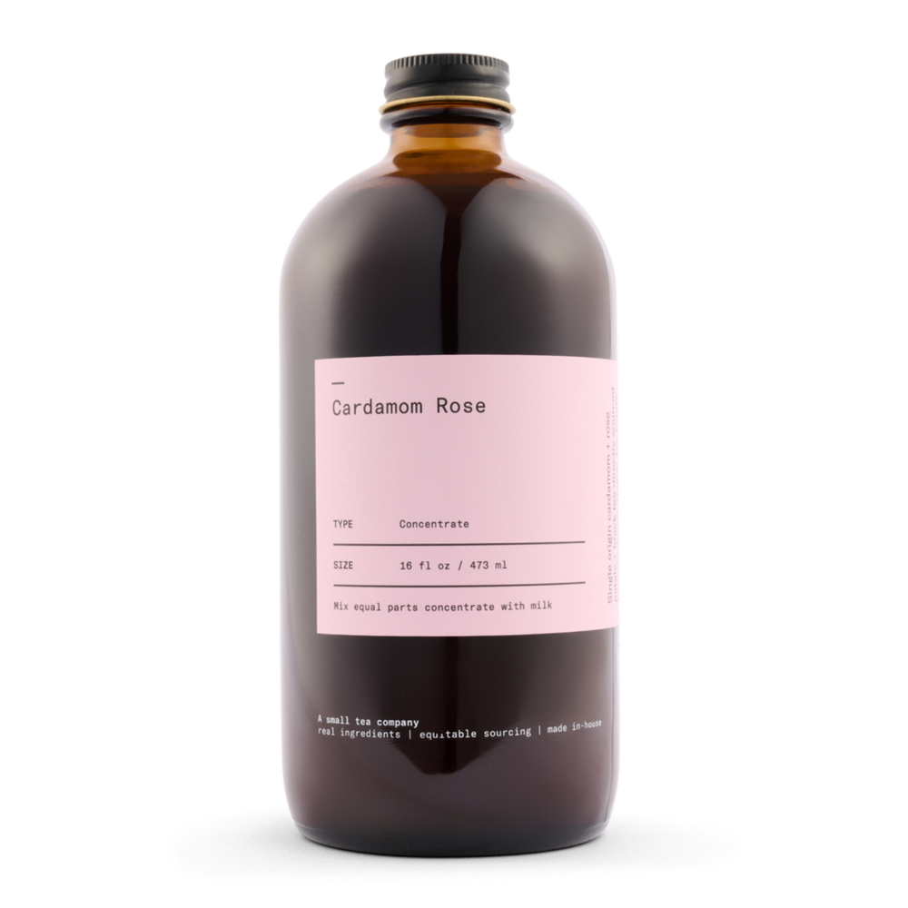 Cardamon Rose Tea Concentrate