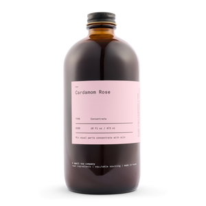 Cardamon Rose Tea Concentrate