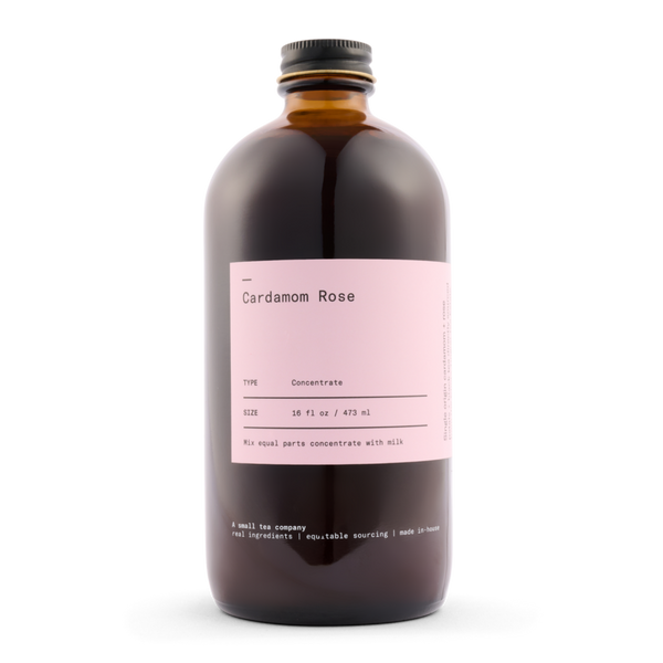 Cardamon Rose Tea Concentrate