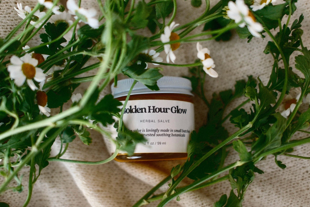 Golden Hour Glow: Herbal Salve