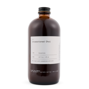 Unsweetened Chai Concentrate