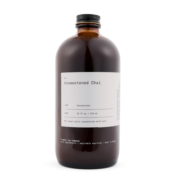 Unsweetened Chai Concentrate