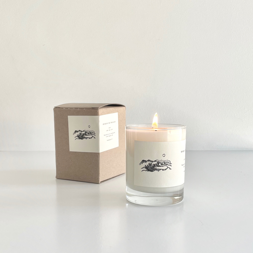 'Land' Soy Candle: Cedar, Sage, and Grass