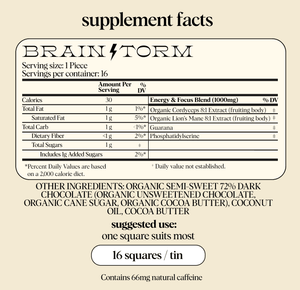 Brainstorm — Mushroom Chocolate